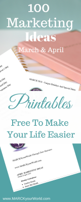 March April Marketing Ideas and Unique Holidays